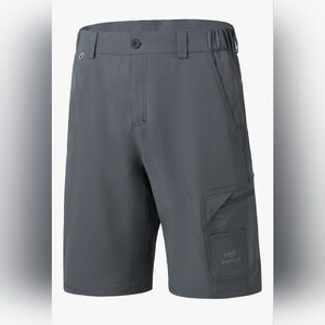 Men's Gray Cargo Shorts